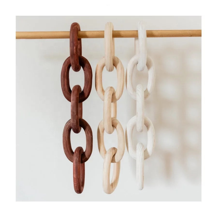 Bois Wooden Chain Link